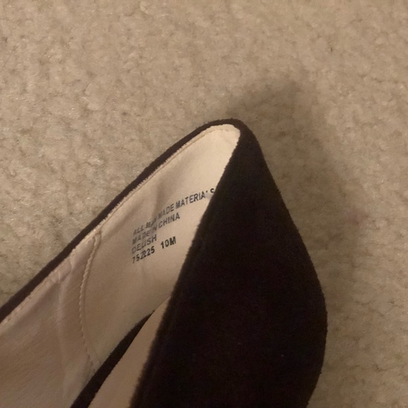 ANDIAMO Delish # 752225. Brown/ 2 tone Flower Pumps Heels Shoes Size 10M. - Picture 6 of 9